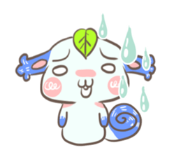 Cute Baby Squirrel sticker #12034362