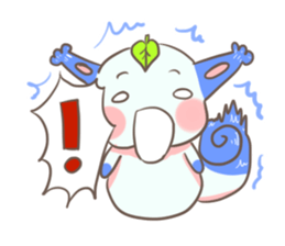 Cute Baby Squirrel sticker #12034364