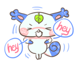 Cute Baby Squirrel sticker #12034368