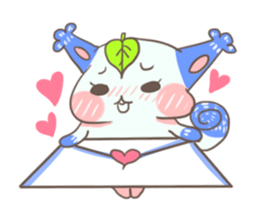 Cute Baby Squirrel sticker #12034369