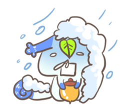 Cute Baby Squirrel sticker #12034372