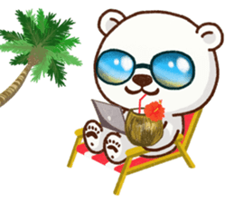 Bear of Summer sticker #12034521