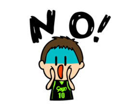 I like basketball! Boys version. sticker #12035339