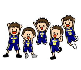 I like basketball! Boys version. sticker #12035373