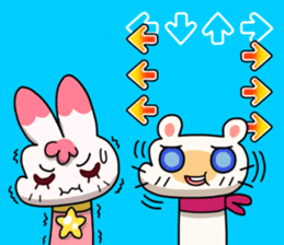 Egg kitty friends not normal Daily life3 sticker #12035408