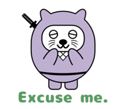 Round animal ninjas Part 2 sticker #12035712