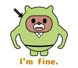 Round animal ninjas Part 2 sticker #12035716