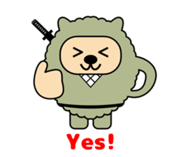 Round animal ninjas Part 2 sticker #12035719