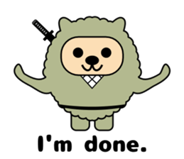 Round animal ninjas Part 2 sticker #12035721