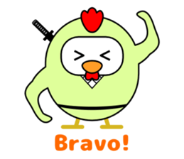 Round animal ninjas Part 2 sticker #12035730