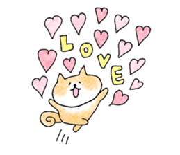 shiba apparel sticker #12037032