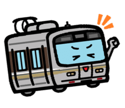 Deformed the Kansai train. NO.4 sticker #12037371