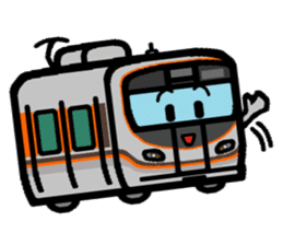 Deformed the Kansai train. NO.4 sticker #12037396