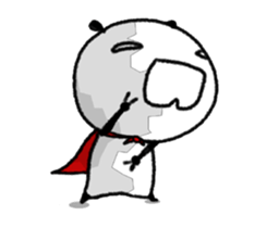 Super Pandaman sticker #12037399