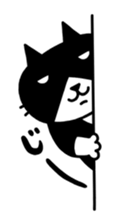 Tuxedo cat Kuroyama 3(JP) sticker #12037734