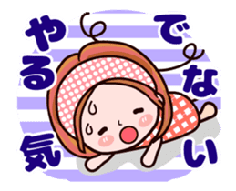 Kazuko Chan summer version animation sticker #12037890