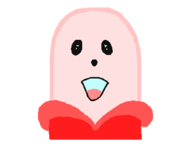 Amination "Fish Sausage" Boy sticker #12038102