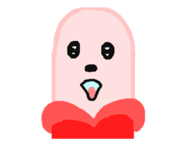 Amination "Fish Sausage" Boy sticker #12038115