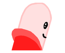 Amination "Fish Sausage" Boy sticker #12038116