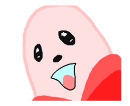 Amination "Fish Sausage" Boy sticker #12038117