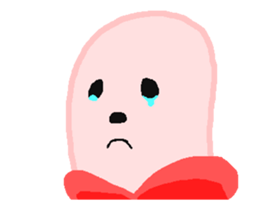 Amination "Fish Sausage" Boy sticker #12038123