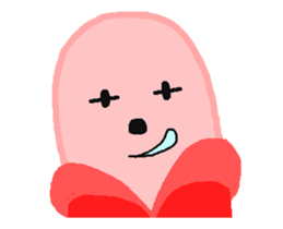 Amination "Fish Sausage" Boy sticker #12038125