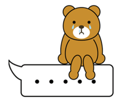 Dancing Balloon Bear ! sticker #12038239