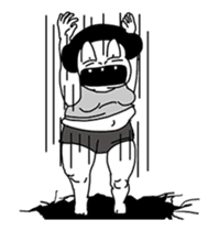 Running active girl (animation) sticker #12038354