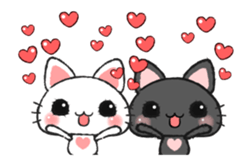 Love Love Love cat's(Animation) sticker #12038516