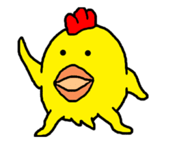 Video? Chicken Piyoko sticker #12038534