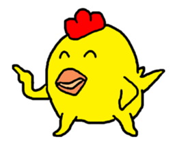 Video? Chicken Piyoko sticker #12038540