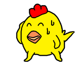 Video? Chicken Piyoko sticker #12038541