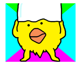 Video? Chicken Piyoko sticker #12038548