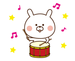 Mr. rabbit who moves 2!! sticker #12038699