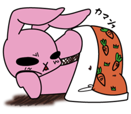 YASAGURE rabbit part2 sticker #12038783