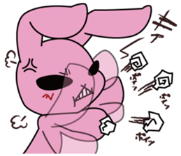 YASAGURE rabbit part2 sticker #12038786