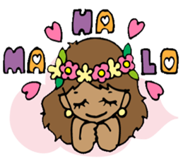 Hawaiian Hula girl,Luana Vol.2 sticker #12038806
