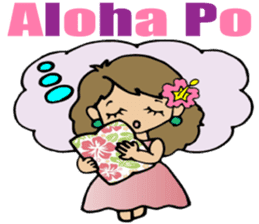 Hawaiian Hula girl,Luana Vol.2 sticker #12038808