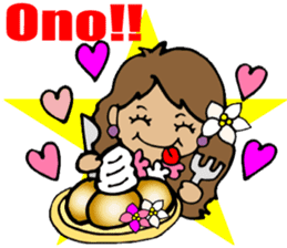 Hawaiian Hula girl,Luana Vol.2 sticker #12038826