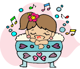 Hawaiian Hula girl,Luana Vol.2 sticker #12038828