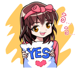 In love Nana sticker #12039053