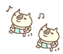 Summer cute cat stickers! sticker #12039155