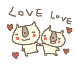 Summer cute cat stickers! sticker #12039164