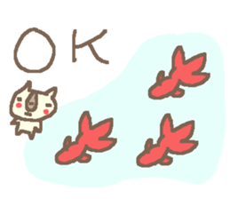 Summer cute cat stickers! sticker #12039176