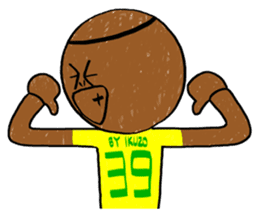 Ikuzo-kun with Makeup! sticker #12039233