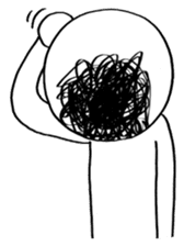 Ikuzo-kun with Makeup! sticker #12039246