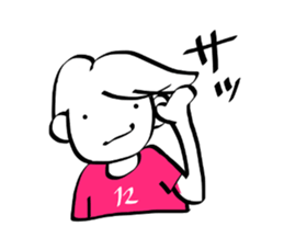 stickers only for soccer fans (pink) sticker #12039432