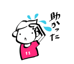 stickers only for soccer fans (pink) sticker #12039445