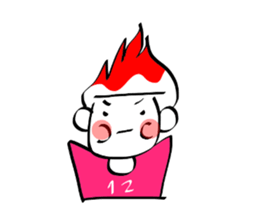 stickers only for soccer fans (pink) sticker #12039448