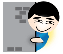 Mr Smile : You smile We smile sticker #12039627